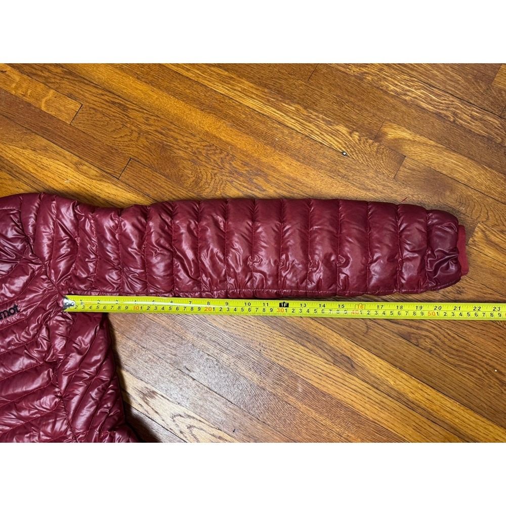 MARMOT WOMEN'S SONYA DOWN PARKA E78820 700 Fill Down Puffer Maroon sz XS Jacket - Picture 4 of 8